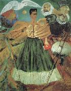 Frida Kahlo Marxism Will Give Health o the Sick oil painting reproduction
